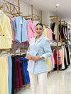 بليزر ترندي - Sateen style