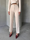 بنطلون فل لايكرا - Sateen style