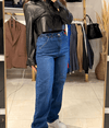 بنطلون واسع الساق - Sateen style