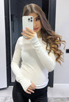 بودي بأكمام طويلة - Sateen style