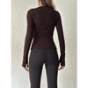 بودي بأكمام طويلة - Sateen style