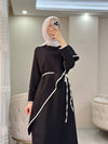 فستان دبل كريب بعدة الوان - Sateen style