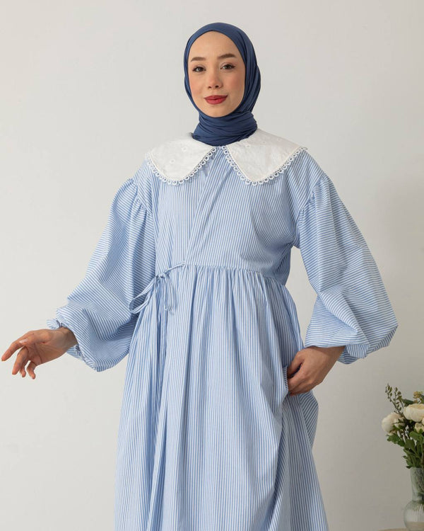 فستان كلاسيكي - Sateen style