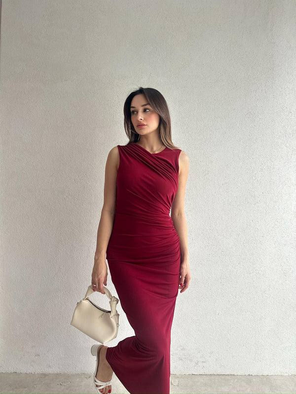 فستان ليكرا - Sateen style