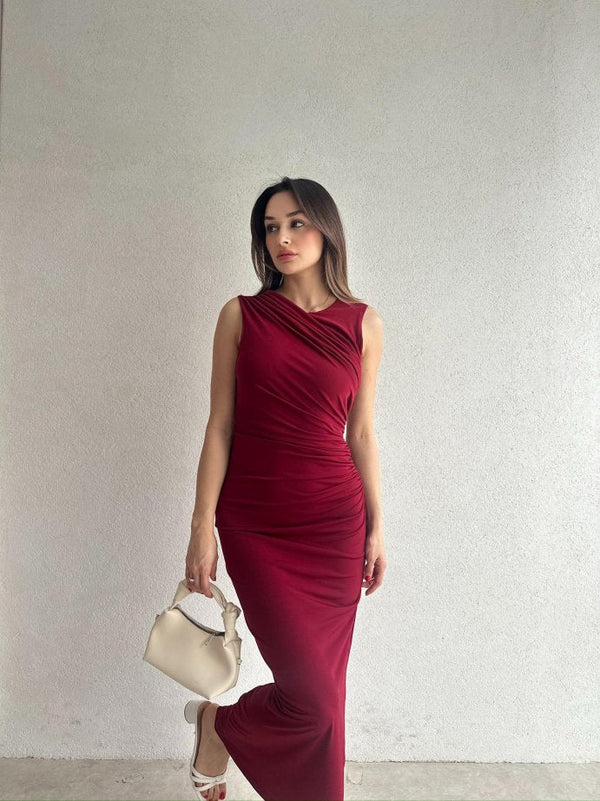 فستان ليكرا - Sateen style