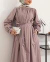 فستان نود ملكي - Sateen style