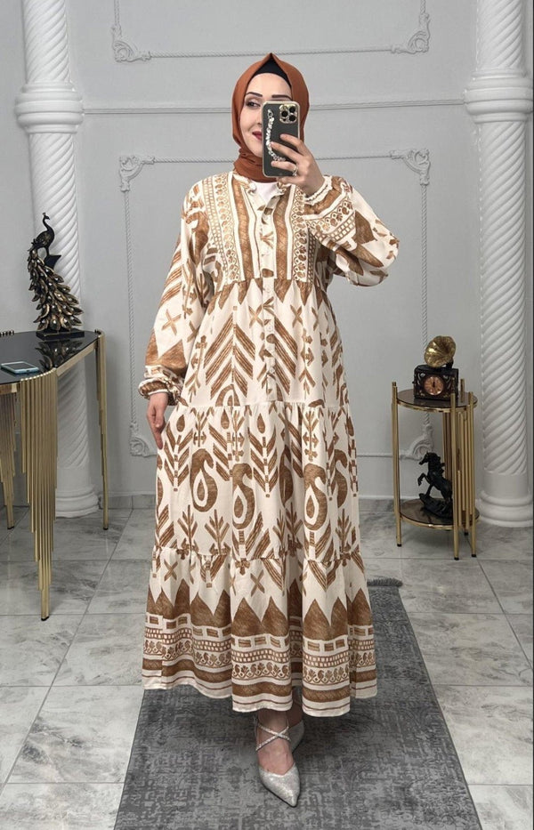فستان صيفي بارد - Sateen style