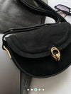 Glemix Handbag / Black - Sateen style