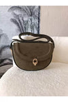 Glemix Handbag / Olive Green - Sateen style