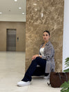 قميص مقلم - Sateen style