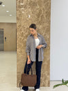 قميص مقلم - Sateen style