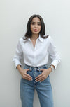 قميص Slim Fit - Sateen style