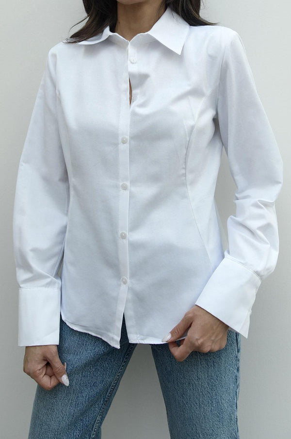 قميص Slim Fit - Sateen style