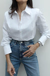 قميص Slim Fit - Sateen style