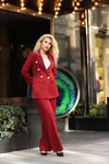 طقم ٦ ازرار فضية - Sateen style