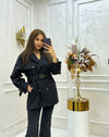 ترانشكوت قصير - Sateen style
