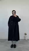 ترانشكوت طويل ثقيل - Sateen style