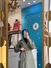 ترانشكوت زيتي - Sateen style